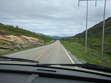 Straße in Norwegen